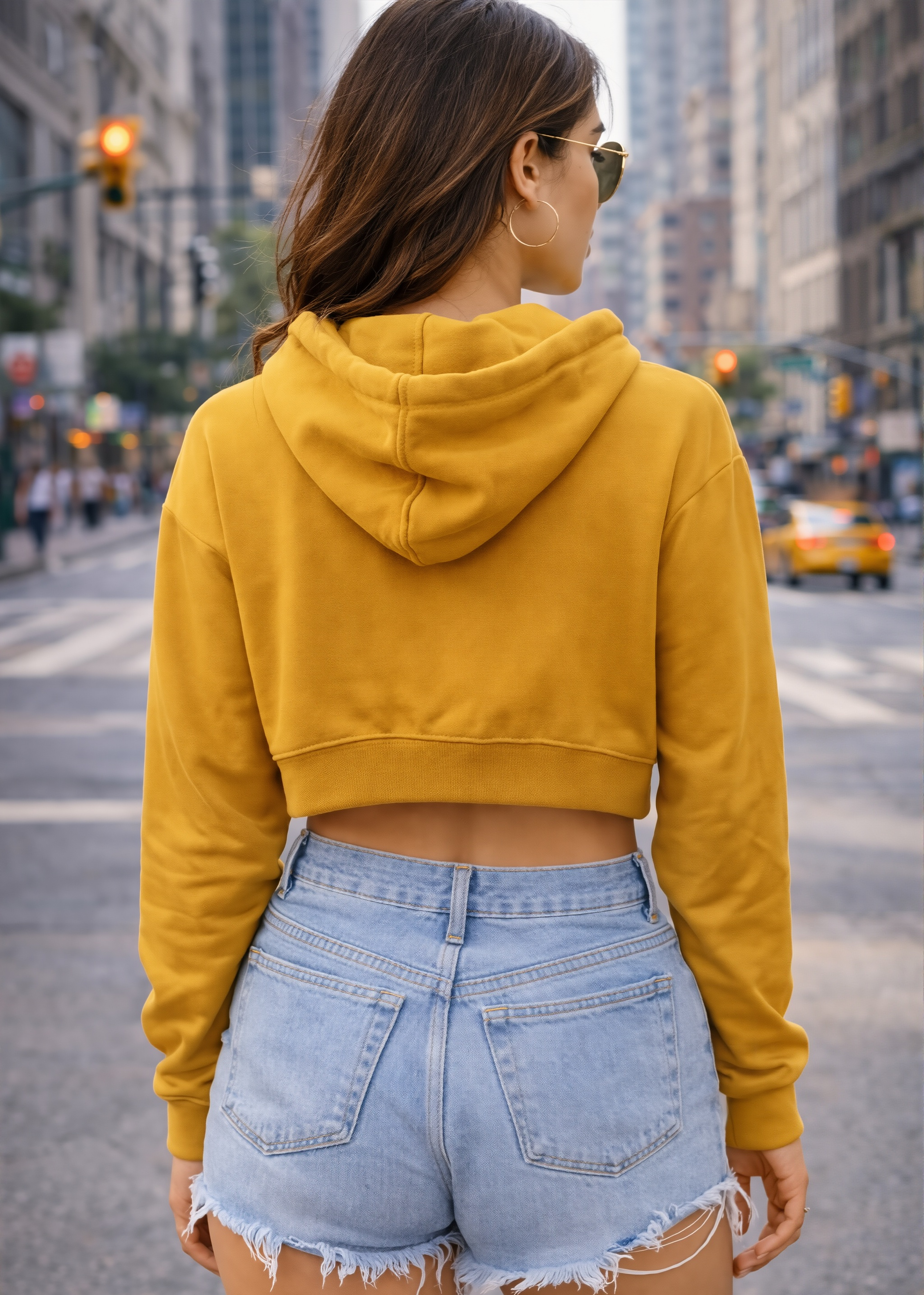 Quiet Confidence Cropped Hoodie