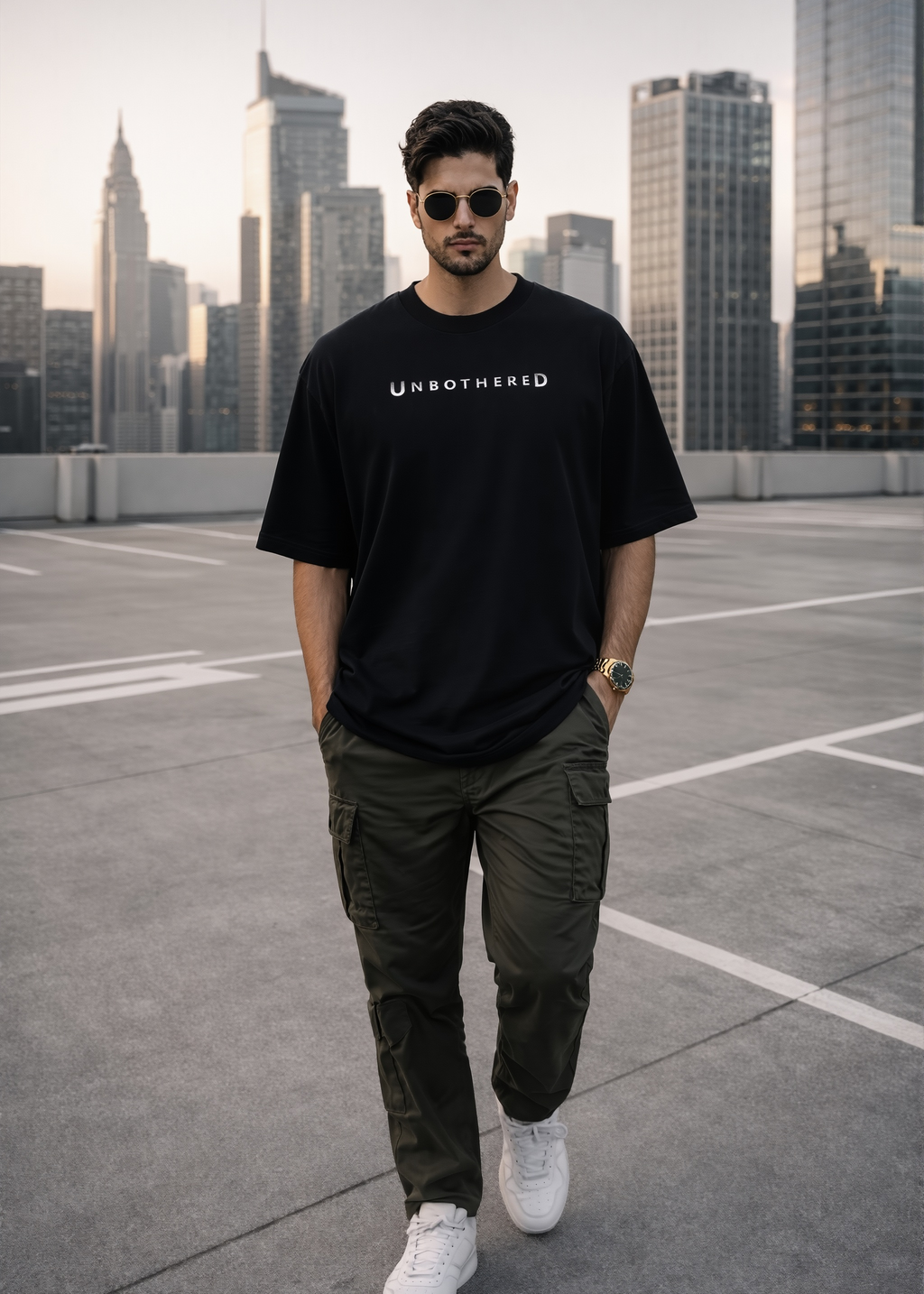 Unbothered Unisex Oversized T-Shirt