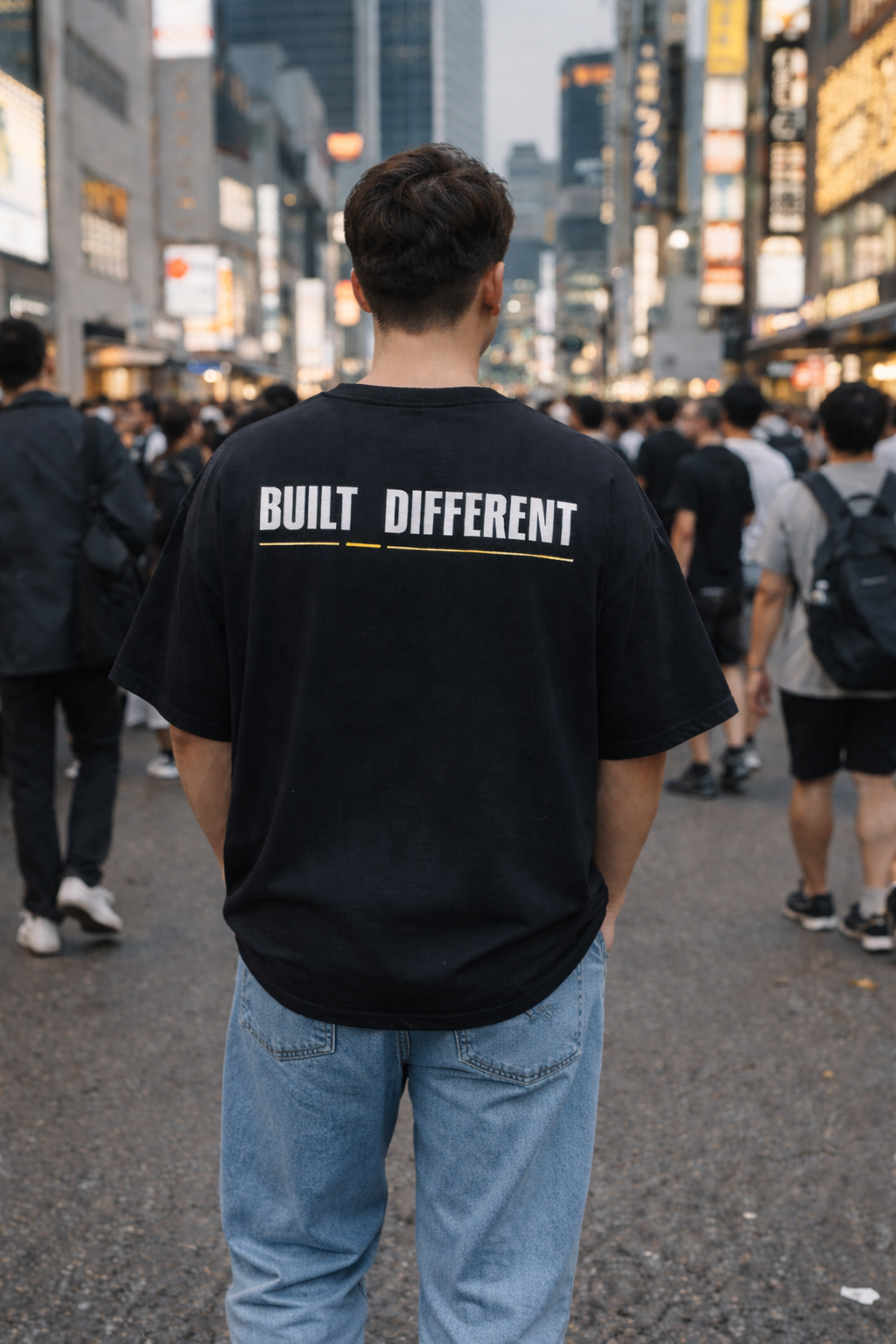 Built Different Unisex Oversized T-Shirt