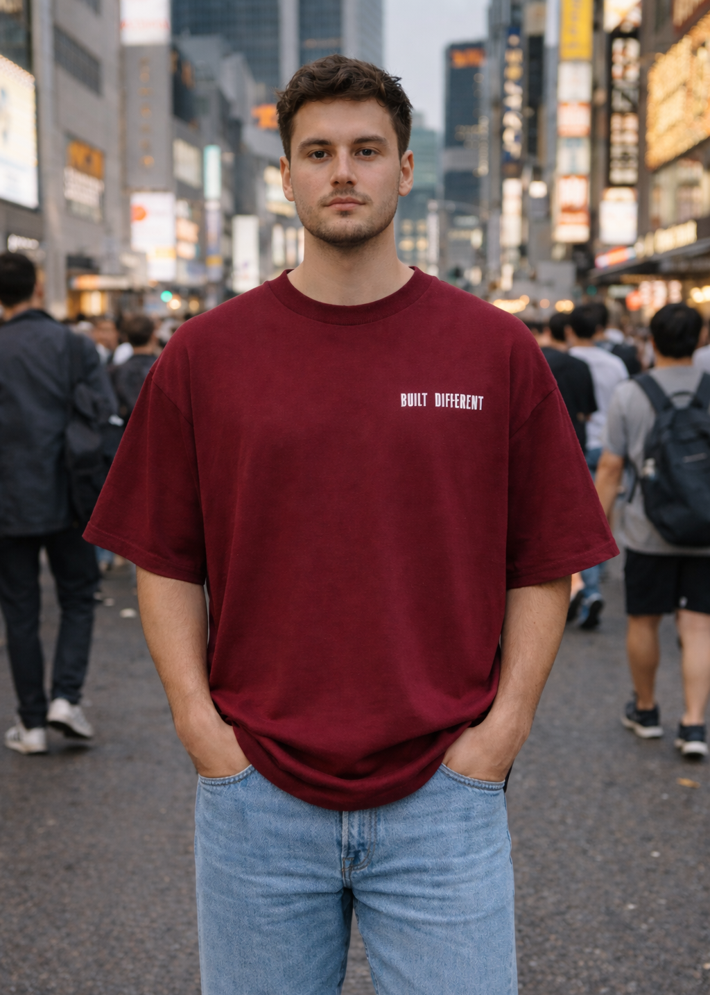 Built Different Unisex Oversized T-Shirt