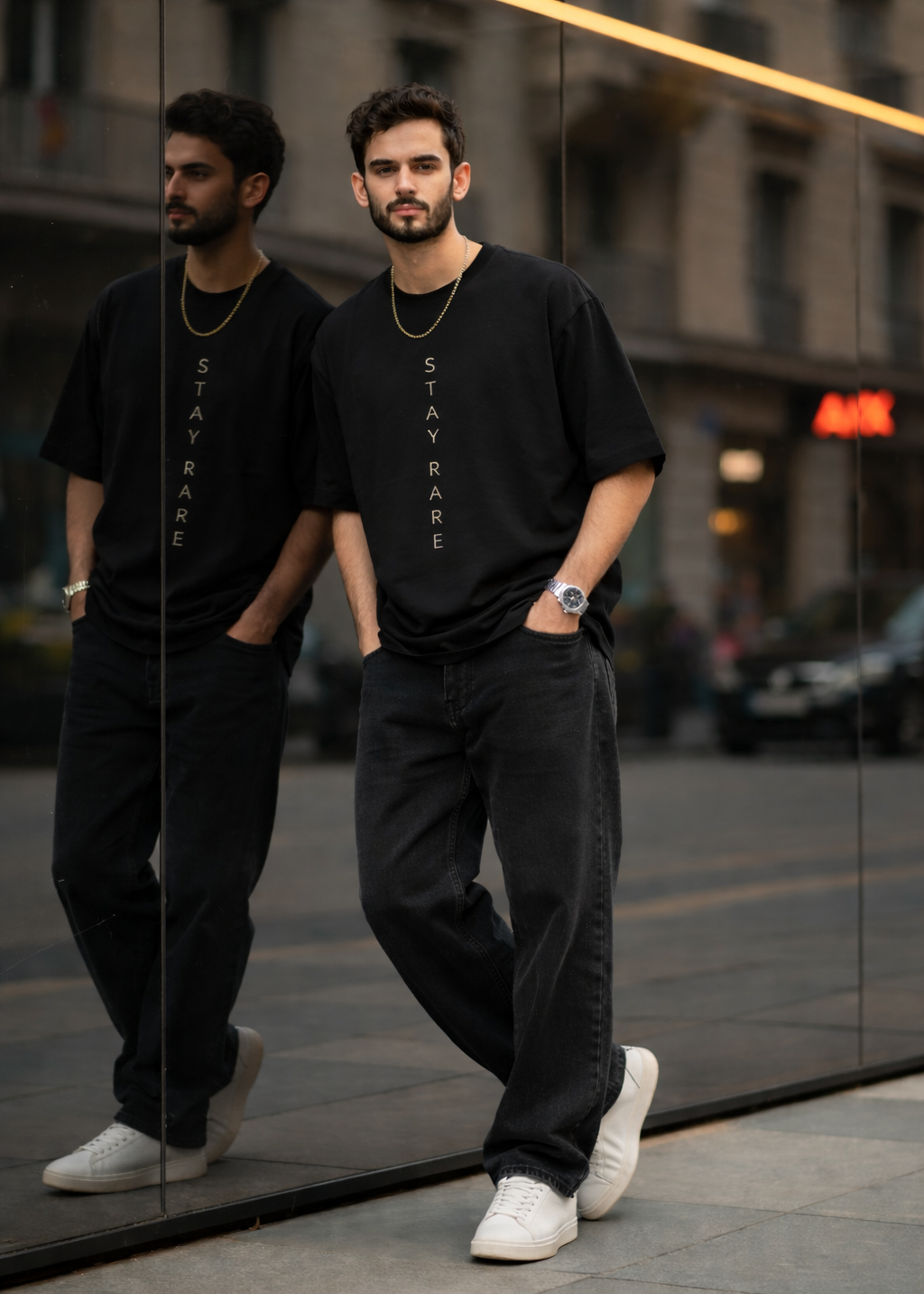 Stay Rare Unisex Oversized T-Shirt