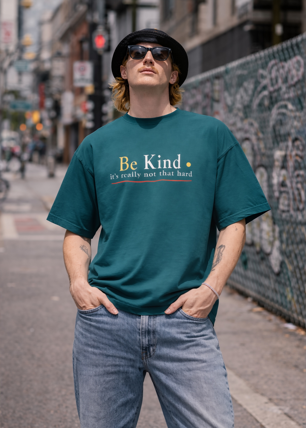 Be Kind Unisex Oversized T-Shirt