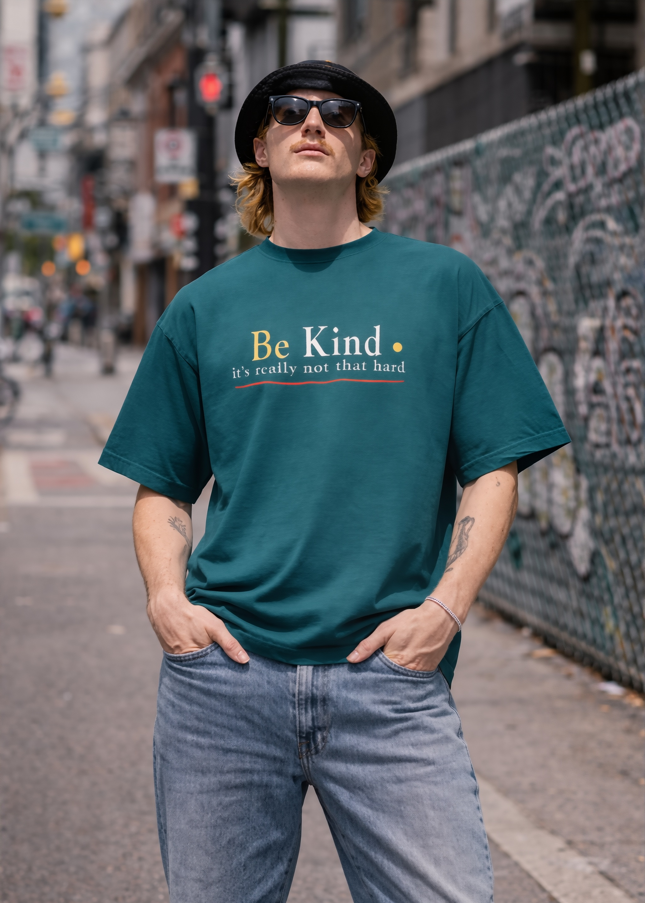 Be Kind Unisex Oversized T-Shirt