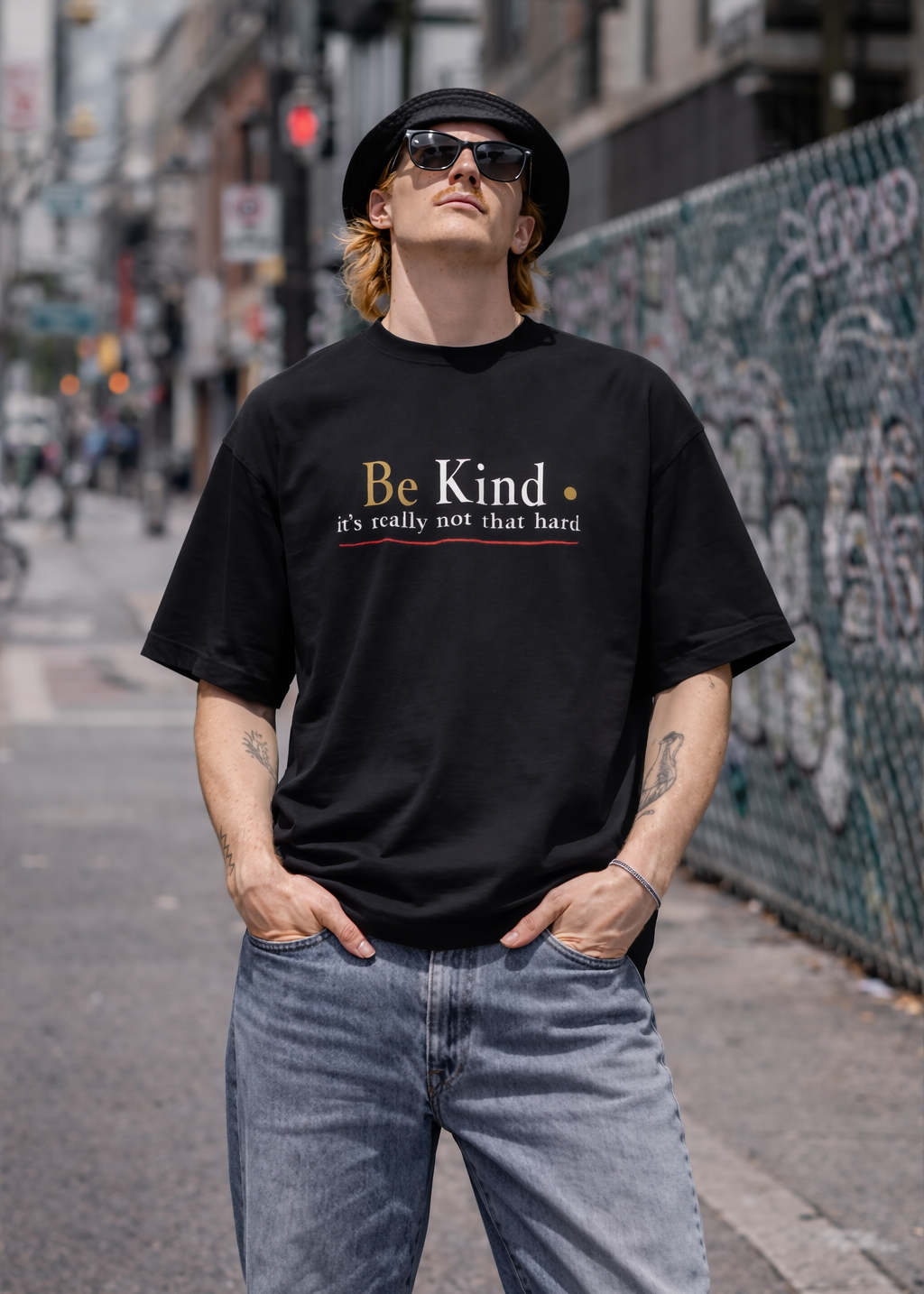 Be Kind Unisex Oversized T-Shirt