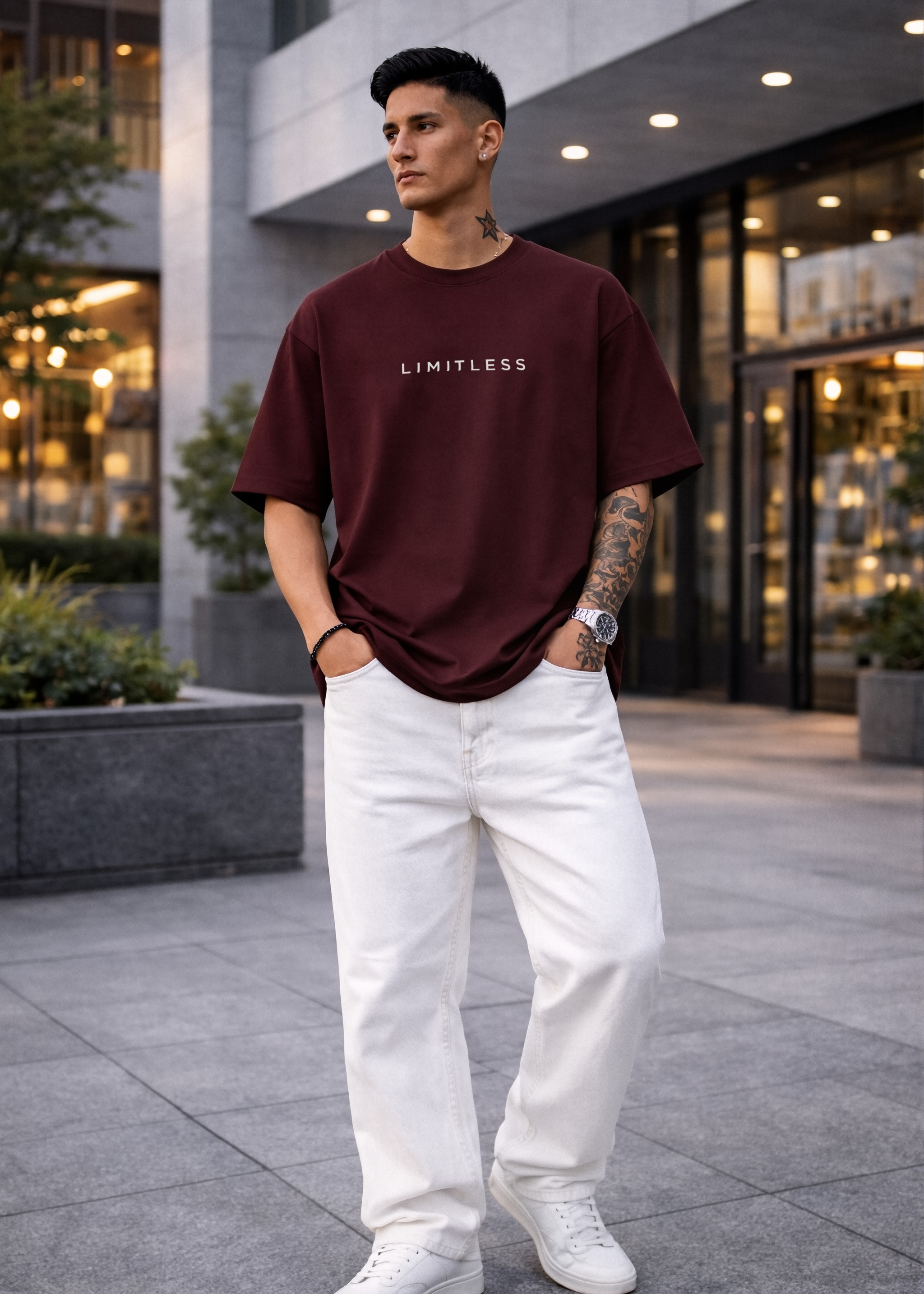 Limitless Unisex Oversized T-Shirt