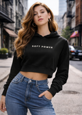 Soft Power Cropped Hoodie