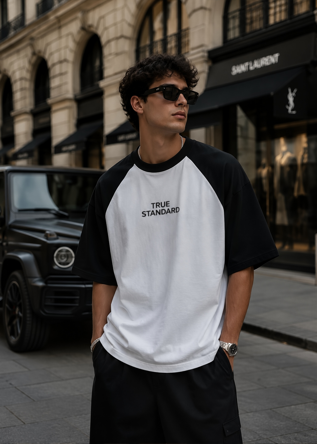 True Standard Unisex Oversized Raglan