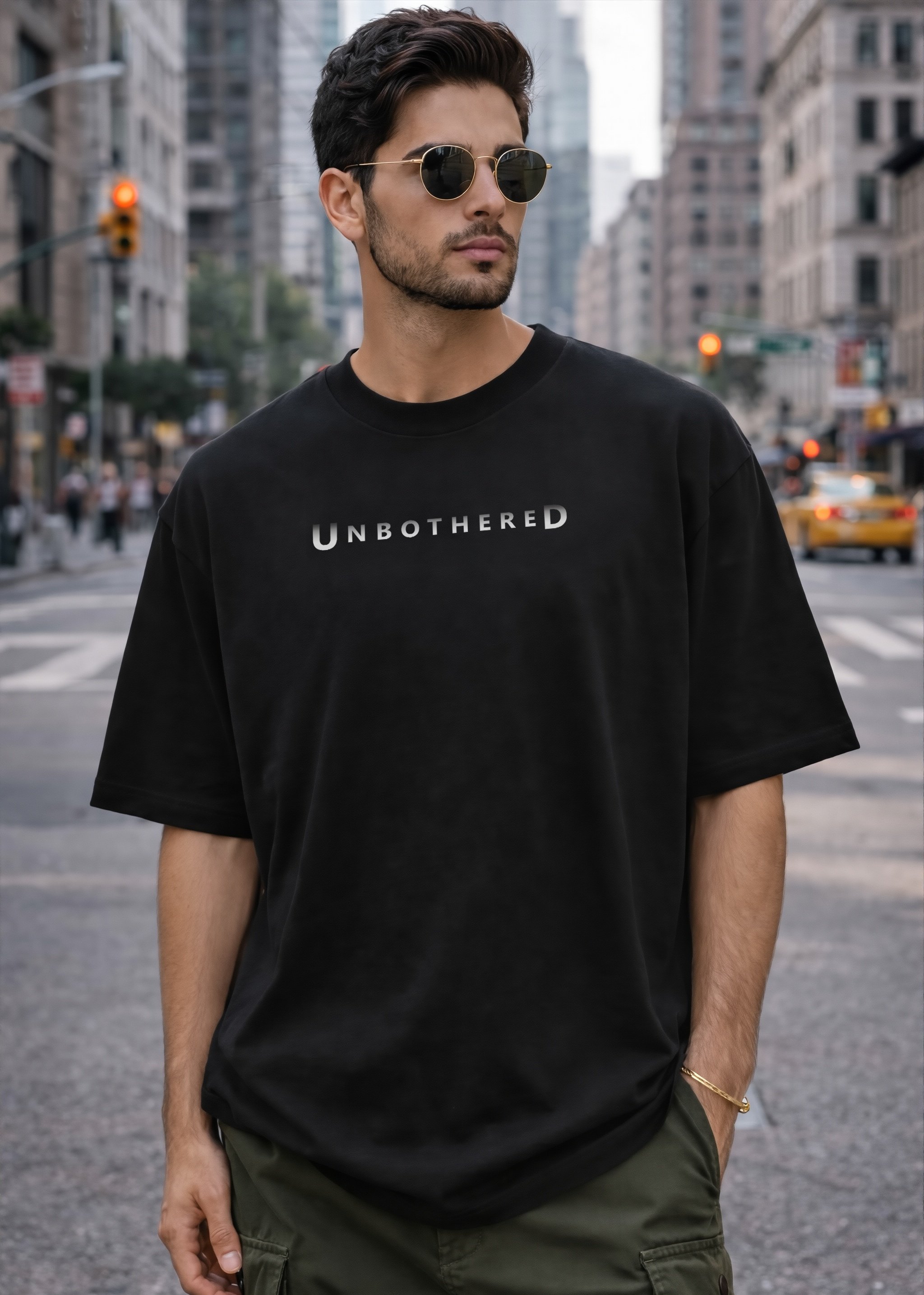 Unbothered Unisex Oversized T-Shirt