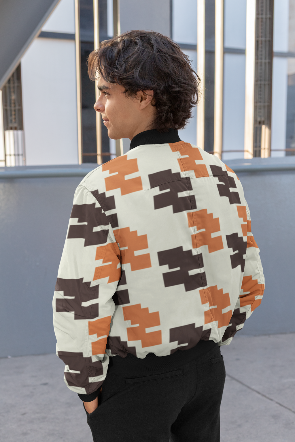 Unisex Bomber Jacket Pattern DS01