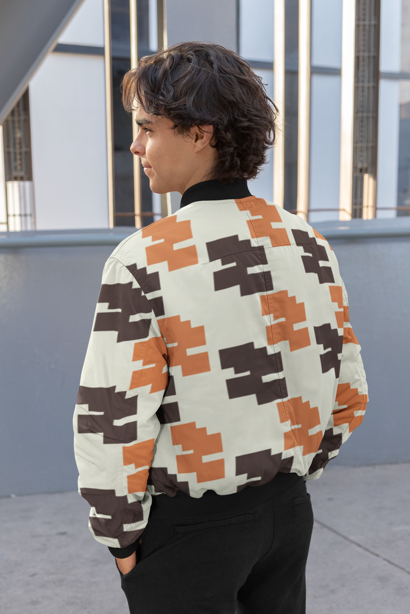 Unisex Bomber Jacket Pattern DS01