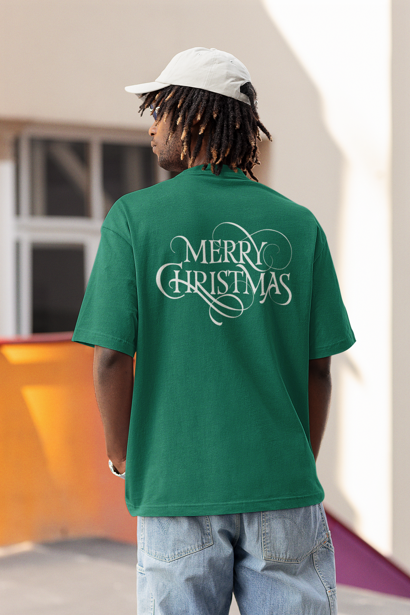 Glory To God Unisex Terry Oversized Tee