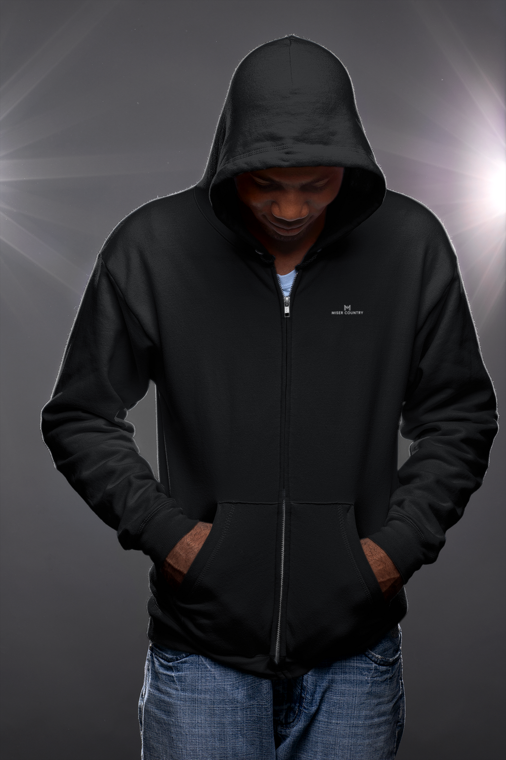 Chilling Like A Snowman Unisex Zip Hoodie