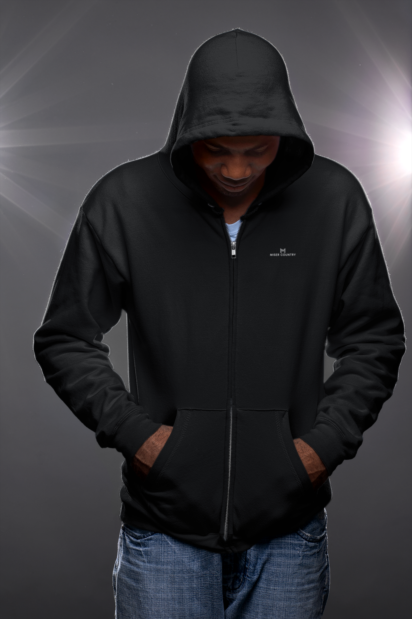 Chilling Like A Snowman Unisex Zip Hoodie
