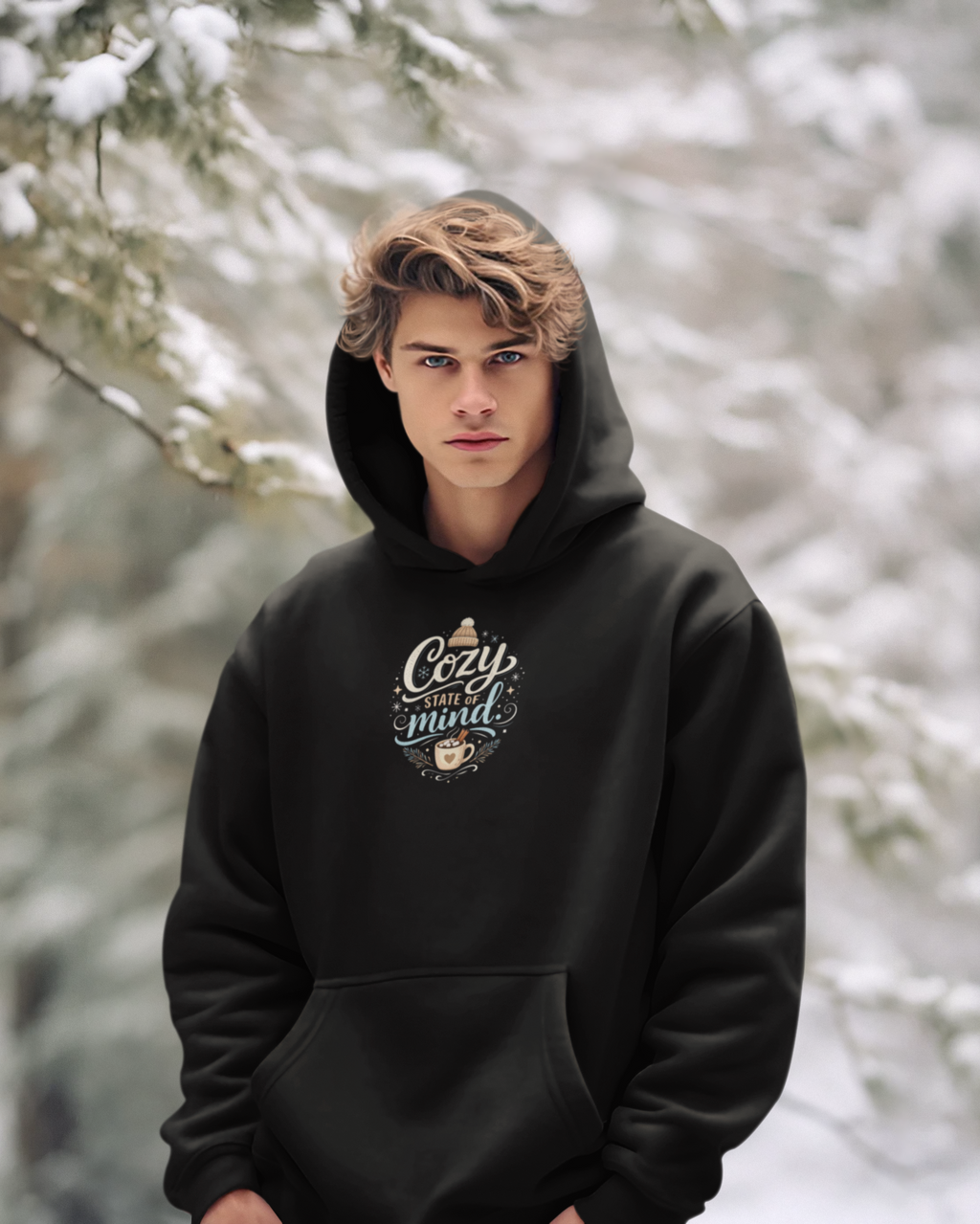 Cozy State Of Mind Unisex Pullover Hoodie