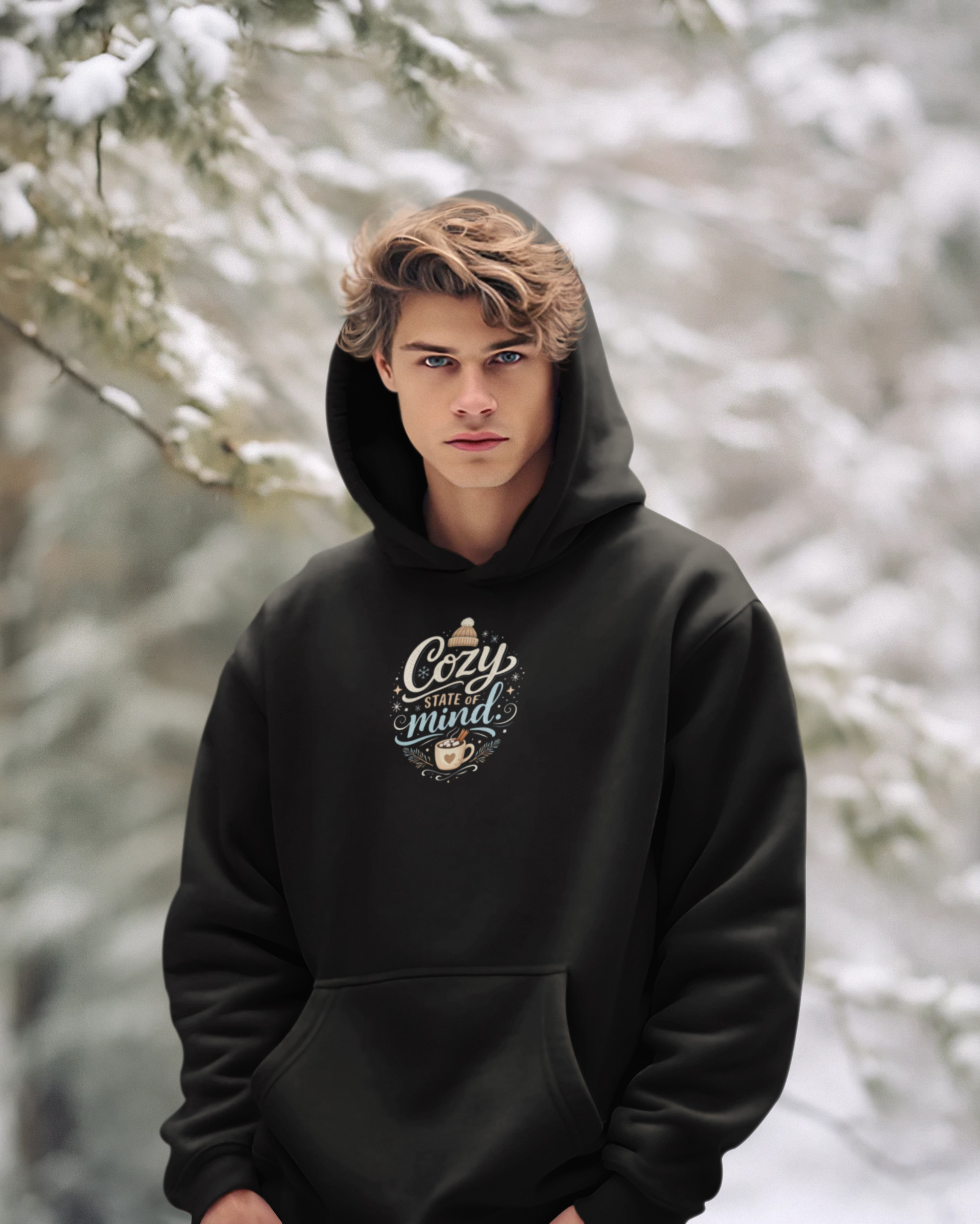 Cozy State Of Mind Unisex Pullover Hoodie