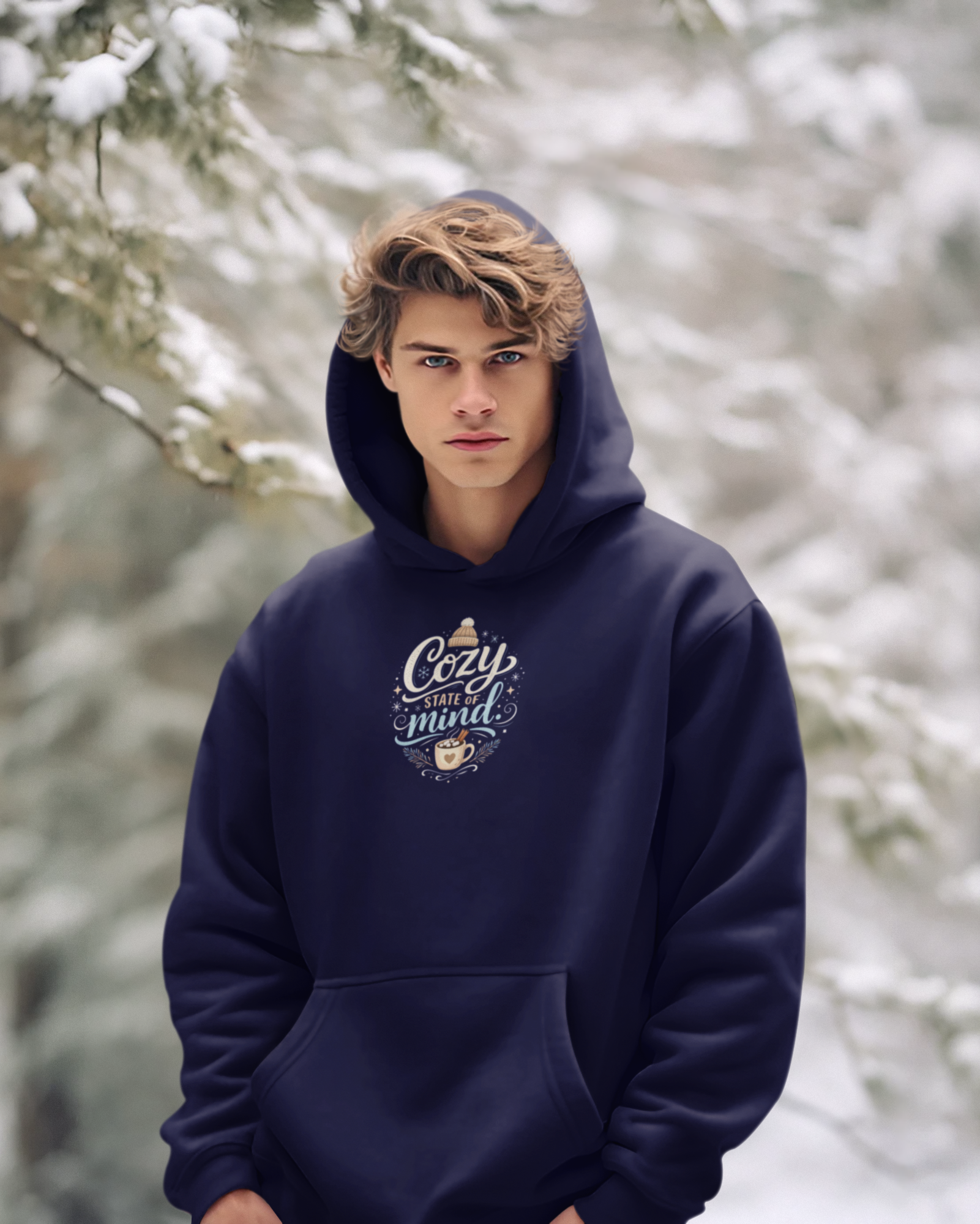 Cozy State Of Mind Unisex Pullover Hoodie