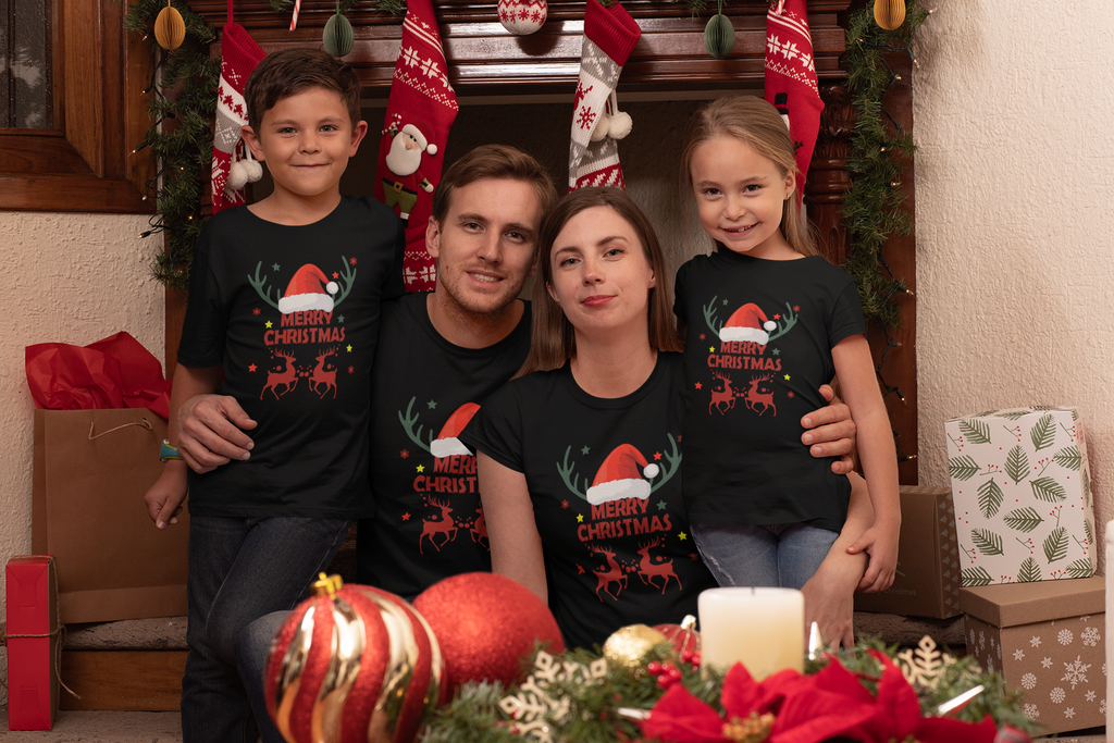 Jingle Antler Unisex Classic Crew T-Shirt