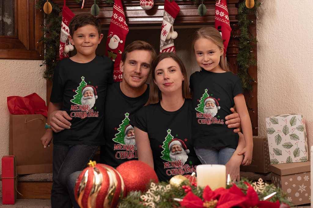 Santa Cheer Unisex Classic Crew T-Shirt